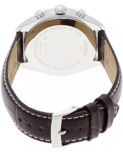 Load image into Gallery viewer, Tissot PR 100 Chronograph Silver Dial Brown Leather Strap Watch for Men - T101.417.16.031.00