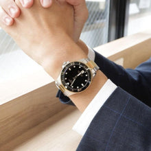 Load image into Gallery viewer, Tissot Seastar 1000 Black Dial Two Tone Steel Strap Watch For Men - T120.410.22.051.00