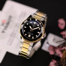 Load image into Gallery viewer, Tissot Seastar 1000 Black Dial Two Tone Steel Strap Watch for Women - T120.210.22.051.00