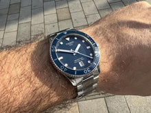 Load image into Gallery viewer, Tissot Seastar 1000 Blue Dial Silver Steel Strap Watch For Men - T120.410.11.041.00