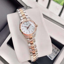 Load image into Gallery viewer, Tissot T Classic PR100 Mother of Pearl Dial Two Tone Steel Strap Watch for Women - T101.010.22.111.01