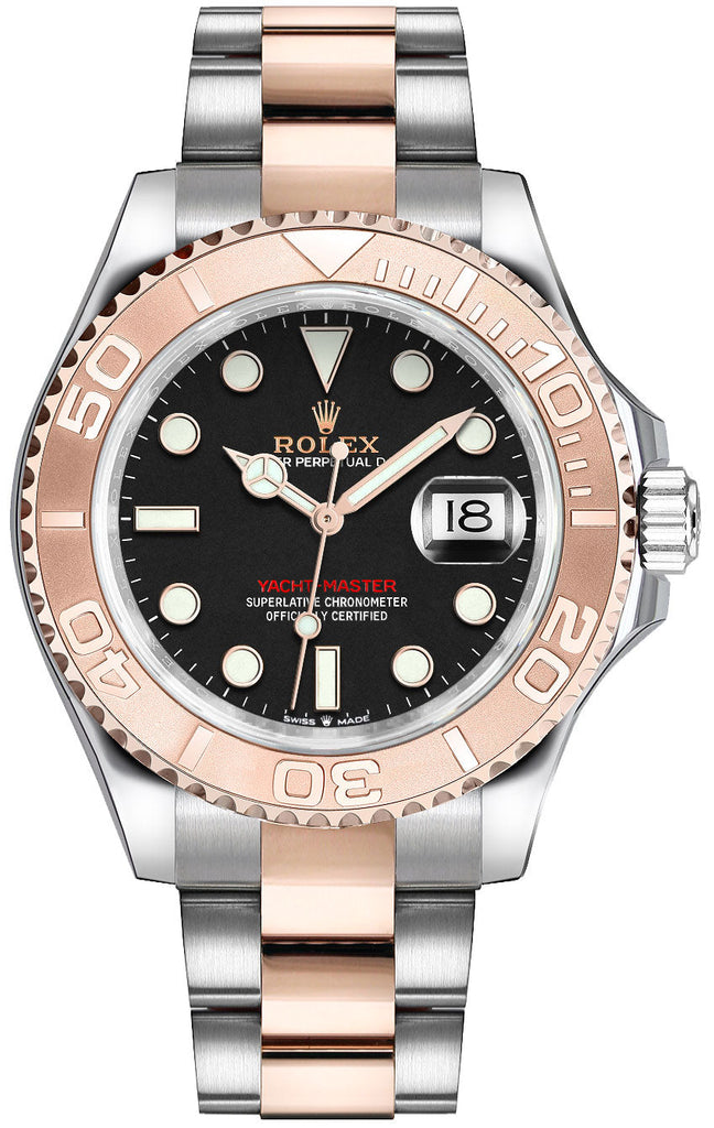 Rolex Yacht-Master 40 Everose Gold & Steel Men's Watch 126621-0002