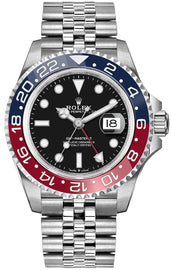 Rolex GMT-Master II Pepsi Luxury Men's Watch 126710BLRO-0001