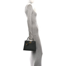 Load image into Gallery viewer, Epsom Kelly Sellier 25 Black