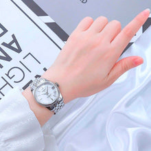 Load image into Gallery viewer, Tissot Ballade Powermatic 80 Automatic Mother of Pearl Dial Silver Steel Strap Watch For Women - T108.208.11.117.00