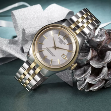 Load image into Gallery viewer, Tissot Ballade Powermatic 80 Chronometer Silver Dial Two Tone Steel Strap Watch For Men - T108.408.22.037.00