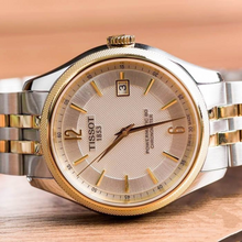 Load image into Gallery viewer, Tissot Ballade Powermatic 80 Chronometer Silver Dial Two Tone Steel Strap Watch For Men - T108.408.22.037.00