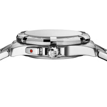 Load image into Gallery viewer, Tag Heuer Aquaracer Quartz Black Dial Silver Steel Strap Watch for Men - WAY111Z.BA0928