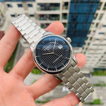 Load image into Gallery viewer, Tissot Luxury Powermatic 80 Black Dial Silver Steel Strap Watch for Men - T086.407.11.201.02