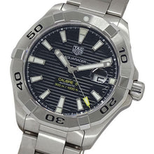 Load image into Gallery viewer, Tag Heuer Aquaracer Automatic Black Dial Silver Steel Strap Watch for Men - WAY2010.BA0927