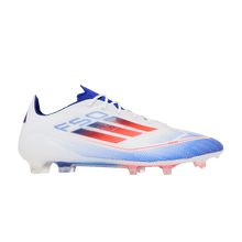 Load image into Gallery viewer, adidas F50 Elite FG Cloud White Solar Red Lucid Blue