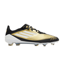 Load image into Gallery viewer, adidas F50 Pro FG Messi Gold Metallic Cloud White Core Black