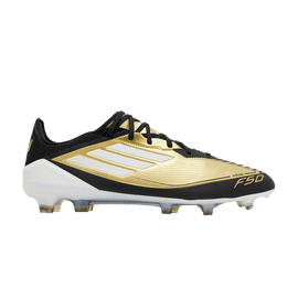 adidas F50 Pro FG Messi Gold Metallic Cloud White Core Black