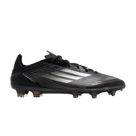 adidas F50 Pro FG Core Black Iron Metallic Gold Metallic