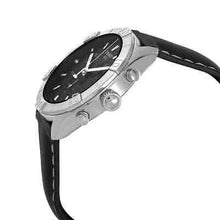 Load image into Gallery viewer, Tissot PR 100 Sport Quartz Chronograph Black Dial Black Leather Strap Watch For Men - T101.617.16.051.00