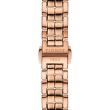 Load image into Gallery viewer, Tissot T Lady Flamingo Mother of Pearl Dial Rose Gold Steel Strap Watch For Women - T094.210.33.116.02
