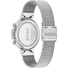 Load image into Gallery viewer, Hugo Boss Flawless Pink Dial Silver Mesh Bracelet Watch for Women - 1502625