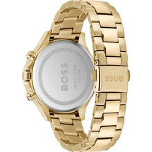 Load image into Gallery viewer, Hugo Boss Hera White Dial Gold Steel Strap Watch for Women - 1502628
