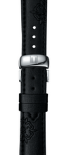Load image into Gallery viewer, Tissot Dressport Chronograph Black Dial Black Leather Strap Watch for Women - T050.217.17.057.00