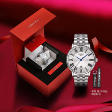 Load image into Gallery viewer, Tissot Carson Premium Silver Dial Silver Steel Strap Watch for Men - T122.417.11.033.00