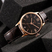 Load image into Gallery viewer, Tissot Chemin des Tourelles Powermatic 80 Brown Dial Brown Leather Strap Watch for Men - T099.407.36.448.00