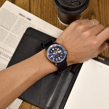 Load image into Gallery viewer, Seiko 5 Sports Automatic Blue Dial Black NATO Strap Watch for Men - SBSA098