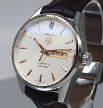 Load image into Gallery viewer, Tag Heuer Carrera White Dial Watch for Men - WAR201D.FC6291