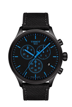 Load image into Gallery viewer, Tissot Chrono XL Quartz Black Dial Black Nylon Strap Watch For Men - T116.617.37.051.00