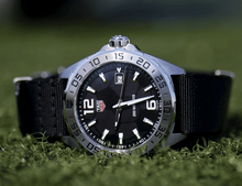 Load image into Gallery viewer, Tag Heuer Formula 1 Quartz Black Dial Black NATO Strap Watch for Men - WAZ1015.FC8198