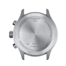 Load image into Gallery viewer, Tissot Chrono XL Vintage Blue Dial Brown Leather Strap Watch For Men - T116.617.16.042.00