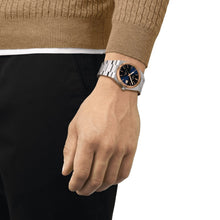 Load image into Gallery viewer, Tissot PRX Powermatic 80 Automatic 18K Gold Blue Dial Silver Steel Strap Watch for Men - T931.407.41.041.00