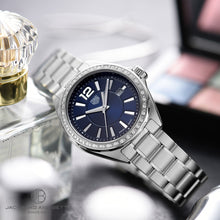 Load image into Gallery viewer, Tag Heuer Formula 1 Diamonds Blue Dial Silver Steel Strap Watch for Women - WBJ1416.BA0664