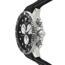 Load image into Gallery viewer, Tissot Seastar 1000 Chronograph Black Dial Black Rubber Strap Watch For Men - T120.417.17.051.00