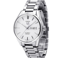 Load image into Gallery viewer, Tag Heuer Carrera White Dial Watch for Men - WAR201B.BA0723
