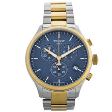 Load image into Gallery viewer, Tissot Chrono XL Classic Blue Dial Two Tone Steel Strap Watch for Men - T116.617.22.041.00