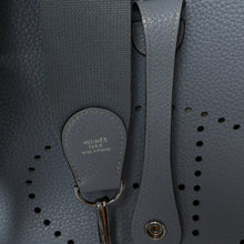 Load image into Gallery viewer, Taurillon Clemence Evelyne III PM Bleu Lin