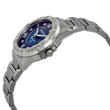 Load image into Gallery viewer, Bulova Marine Star Blue Dial Silver Steel Strap Watch for Women - 96R215