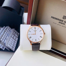 Load image into Gallery viewer, Tissot Tradition 5.5 White Dial Brown Leather Strap Watch for Men - T063.409.36.018.00