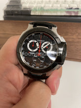 Load image into Gallery viewer, Tissot T Race Chronograph Black Dial Black Rubber Strap Watch for Men - T048.417.27.057.00