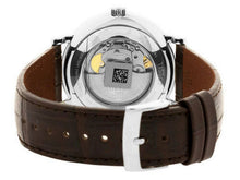 Load image into Gallery viewer, Tissot T-Classic Powermatic 80 Silver Dial Brown Leather Strap Watch For Men - T122.407.16.031.00
