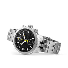 Load image into Gallery viewer, Tissot PRC 200 Chronograph Black Dial Stainless Steel Watch For Men - T0554171105700