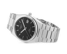 Load image into Gallery viewer, Tissot PRX Powermatic 80 Black Dial Silver Steel Strap Watch for Men - T137.407.11.051.00