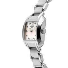 Load image into Gallery viewer, Tissot T Wave Diamonds Mother of Pearl Dial Silver Steel Strap Watch for Women - T02.1.285.74
