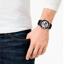 Load image into Gallery viewer, Tissot T Race Chronograph White Dial Black Silicone Strap Watch For Men - T115.417.27.011.00