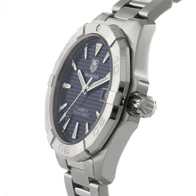 Load image into Gallery viewer, Tag Heuer Aquaracer Automatic Black Dial Silver Steel Strap Watch for Men - WAY2110.BA0928