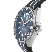 Load image into Gallery viewer, Tag Heuer Formula 1 Quartz Blue Dial Two Tone NATO Strap Watch for Men - WAZ1010.FC8197