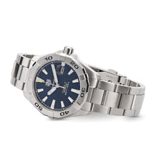 Load image into Gallery viewer, Tag Heuer Aquaracer Automatic Blue Dial Silver Steel Strap Watch for Men - WBD2112.BA0928