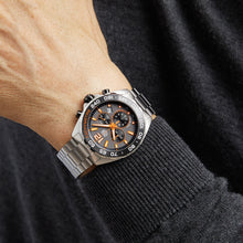 Load image into Gallery viewer, Tag Heuer Formula 1 Chronograph Ceramic Black Dial Silver Steel Strap Watch for Men - CAZ101AH.BA0842