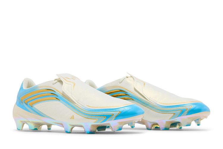 adidas F50 Elite Messi FG Ivory Blue Burst (El Ultimo Tango - Last Tango)