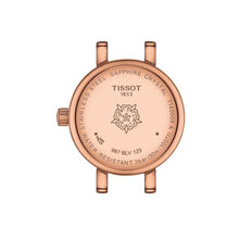 Load image into Gallery viewer, Tissot Lovely Mother of Pearl Dial Rose Gold Steel Strap Watch for Women - T140.009.33.111.00